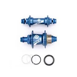 PAIRE DE MOYEUX PRIDE CONTROL EXP 28H BLUE -BMX Soldes paire de moyeux pride control exp 28h blue 2