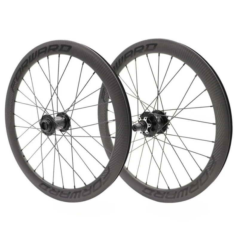 PAIRE DE ROUES FORWARD JOYRIDE V2 CARBONE - JR/EXP - 20MM - 28H 3 PAIRE DE ROUES FORWARD JOYRIDE V2 CARBONE - JR/EXP - 20MM - 28H