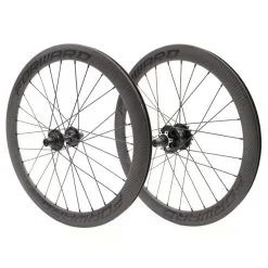 PAIRE DE ROUES FORWARD JOYRIDE V2 CARBONE - JR/EXP - DISC - 10MM