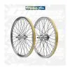 Paire De Roues GLOBAL RACING VECTOR PRO Argent -BMX Soldes paire de roues global racing vector pro argent