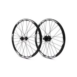 PAIRE DE ROUES PRIDE CONTROL EXP DISC 28H - BLACK