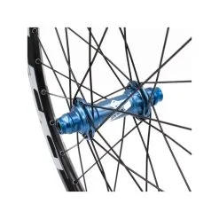 PAIRE DE ROUES PRIDE CONTROL EXP DISC 28H - BLUE -BMX Soldes paire de roues pride control exp disc 28h blue 3