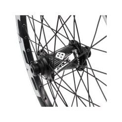 PAIRE DE ROUES PRIDE CONTROL PRO 36H - BLACK -BMX Soldes paire de roues pride control pro 36h black 3