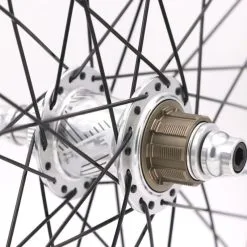 PAIRE DE ROUES PRIDE GRAVITY PRO AERO UD GLOSS DISC - MOYEUX POLISH -BMX Soldes paire de roues pride gravity pro aero ud gloss disc moyeux polish 1