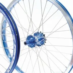 PAIRE DE ROUES PRIDE RACING RIVAL PRO 20X1.75 SX BLEU -BMX Soldes paire de roues pride racing rival pro 20x175 sx bleu 2