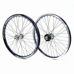 PAIRE DE ROUES PRIDE RACING RIVAL PRO 20X1.75 SX OIL SLICK