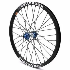 PAIRE DE ROUES PRIDE RIVAL DISC BLUE / ALIENATION MISCHIEF PRO 20" 36H -BMX Soldes paire de roues pride rival disc blue alienation mischief pro 20 36h 1