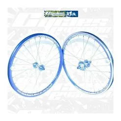 PAIRE DE ROUES RIVAL PRIDE Racing EXPERT -BMX Soldes paire de roues rival pride racing expert 1 2