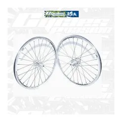 PAIRE DE ROUES RIVAL PRIDE Racing EXPERT -BMX Soldes paire de roues rival pride racing expert 1 3