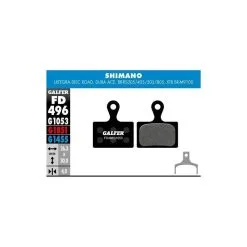 PLAQ DE FREIN GALFER FD496 SHIM ULTEGRA ROUGE ADVANCED