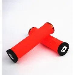 POIGNEE ODI ELITE FLOW NO FLANGE LOCK ON GRIP 130 MM ORANGE