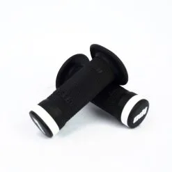 POIGNEES ODI BMX RUFFIAN FLANGE LOCK ON 100 MM WHITE