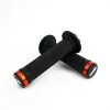POIGNEES ODI BMX RUFFIAN FLANGE LOCK ON 143 MM BLACKGRIP ORANGE -BMX Soldes poignees odi bmx ruffian flange lock on 143 mm blackgrip orange