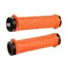 POIGNEES TLD ODI MTB ORANGE / LOCK NOIR -BMX Soldes poignees tld odi mtb orange lock noir