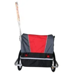 Remorque Enfant Optimiz Charge Max 36KG Rouge -BMX Soldes remorque velo enfant optimiz 1 big