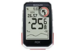 SIGMA SPORT Compteur Sigma GPS Rox 4.0 Blanc + Ceinture Cardio 7 SIGMA SPORT Compteur Sigma GPS Rox 4.0 Blanc + Ceinture Cardio -BMX Soldes rox 4 0 blanc big