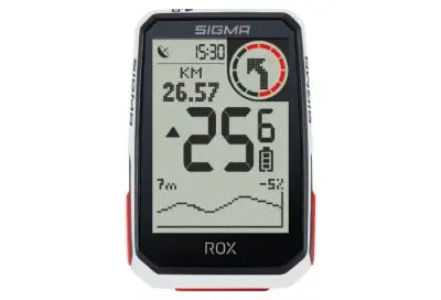 SIGMA SPORT Compteur Sigma GPS Rox 4.0 Blanc + Ceinture Cardio 4 SIGMA SPORT Compteur Sigma GPS Rox 4.0 Blanc + Ceinture Cardio – Image 2