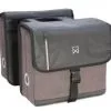 Double Sacoche Vélo étanche Willex VAE 40 Litres Grise