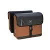 Double Sacoche Vélo étanche Willex VAE 40 Litres Marron