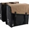 Double Sacoche Willex VAE Toile 38 Litres Marron -BMX Soldes sacoche double willex Dub canvas big