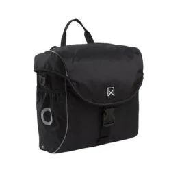 Sacoche De Vélo Pakaftas 300 Willex Noire Argent
