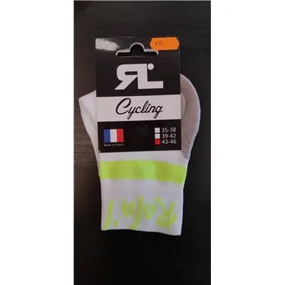 Chaussettes RAFA'L MINI CELESTE 2 BLANC/ JAUNE 43/46 3 Chaussettes RAFA'L MINI CELESTE 2 BLANC/ JAUNE 43/46