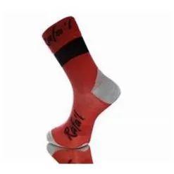 Chaussettes RAFA'L CELESTE 2 ROUGE/ NOIR
