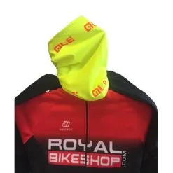 ALE Tour De Cou De Vélo Alé Tubulaire Jaune Fluo